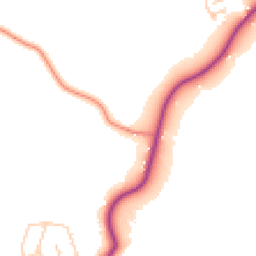 Daytime road noise heatmap for CT21 4NG