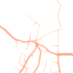 Daytime road noise heatmap for CT21 4PX