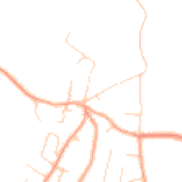 Daytime road noise heatmap for CT21 4PZ