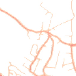 Daytime road noise heatmap for CT21 4QH