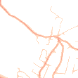 Daytime road noise heatmap for CT21 4QP