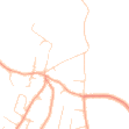Daytime road noise heatmap for CT21 4QS