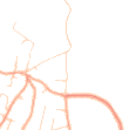 Daytime road noise heatmap for CT21 4QX