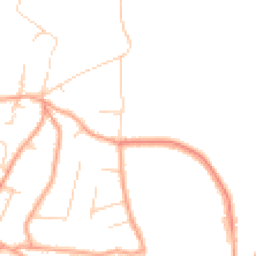 Daytime road noise heatmap for CT21 4QZ