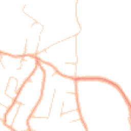 Daytime road noise heatmap for CT21 4RA
