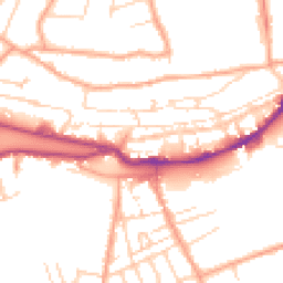Daytime road noise heatmap for CT21 5AT