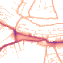 Daytime road noise heatmap for CT21 5EB