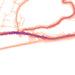 Daytime road noise heatmap for CT21 5FD