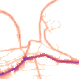 Daytime road noise heatmap for CT21 5FE