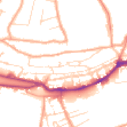 Daytime road noise heatmap for CT21 5HR