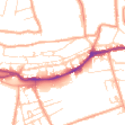 Daytime road noise heatmap for CT21 5JH