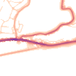 Daytime road noise heatmap for CT21 5RR