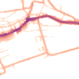 Daytime road noise heatmap for CT21 6AA