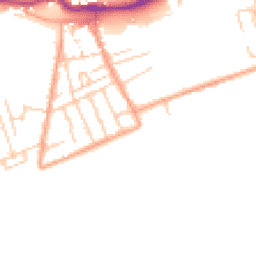 Daytime road noise heatmap for CT21 6DS