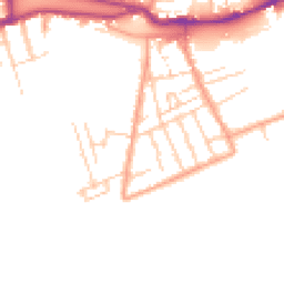Daytime road noise heatmap for CT21 6EX