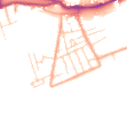 Daytime road noise heatmap for CT21 6EY