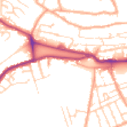 Daytime road noise heatmap for CT21 6HZ