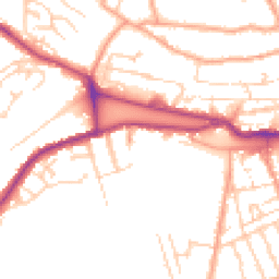 Daytime road noise heatmap for CT21 6JJ