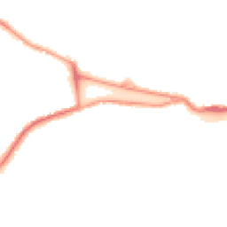 Night-time road noise heatmap for CT21 6JJ