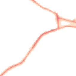 Night-time road noise heatmap for CT21 6LN