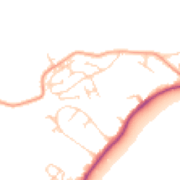 Daytime road noise heatmap for CT21 6QY