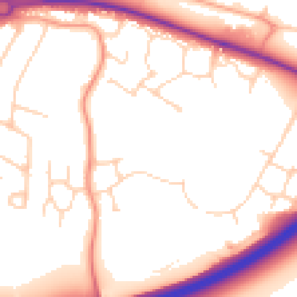 Daytime road noise heatmap for CT6 5SW
