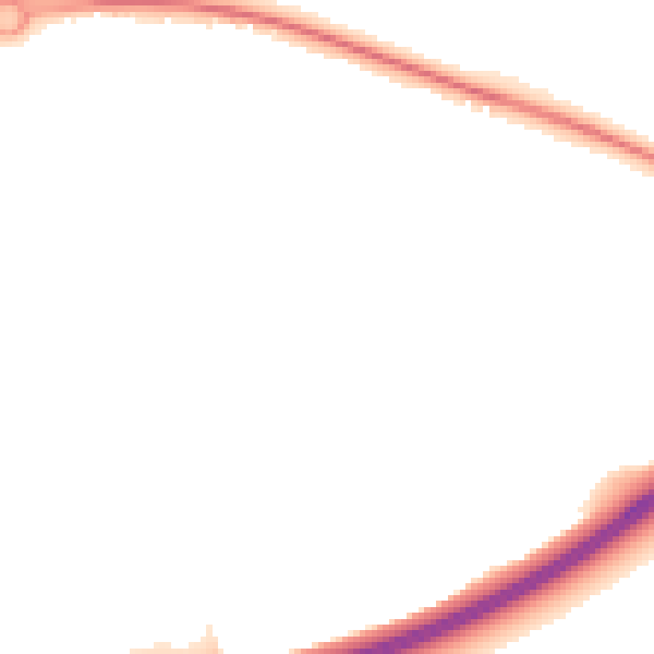Night-time road noise heatmap for CT6 5SW