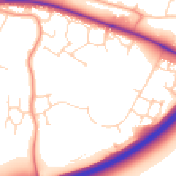 Daytime road noise heatmap for CT6 5SY