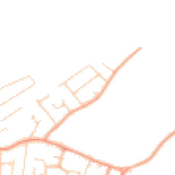 Daytime road noise heatmap for CT6 6RE