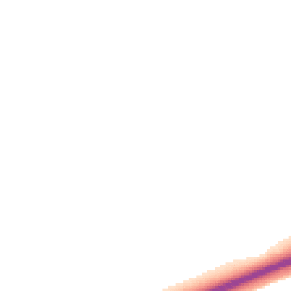 Night-time road noise heatmap for CT6 6SY