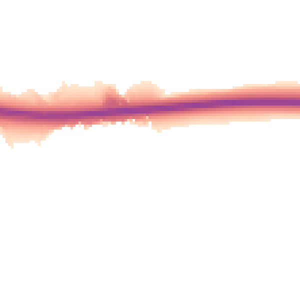 Night-time road noise heatmap for CT6 7BZ