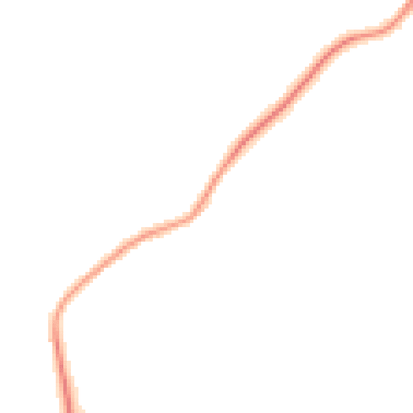 Night-time road noise heatmap for CT6 7JU