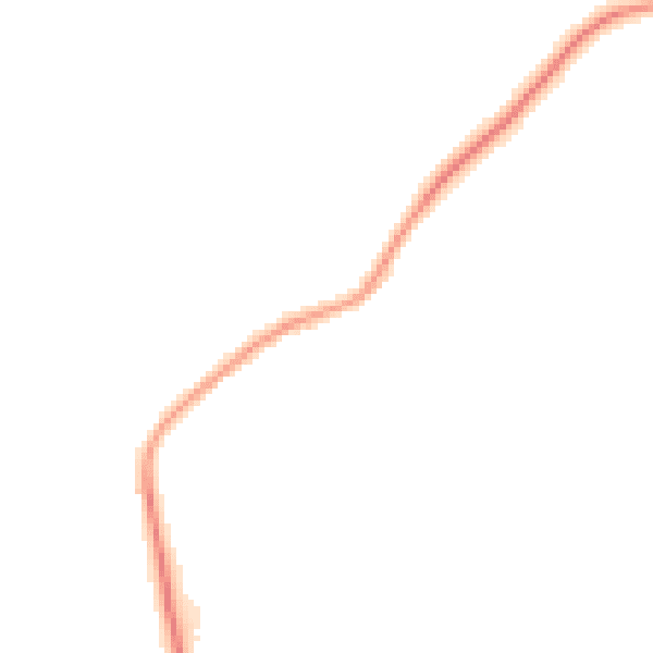 Night-time road noise heatmap for CT6 7JX