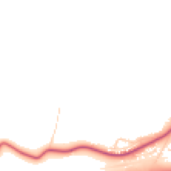 Daytime road noise heatmap for CT6 8AR