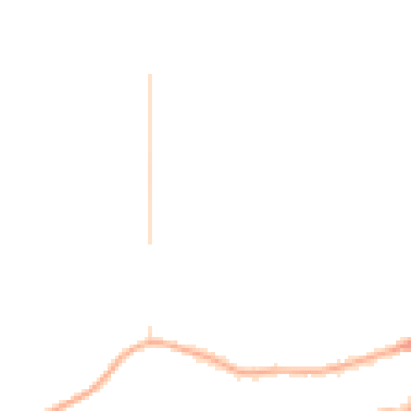 Night-time road noise heatmap for CT6 8DS