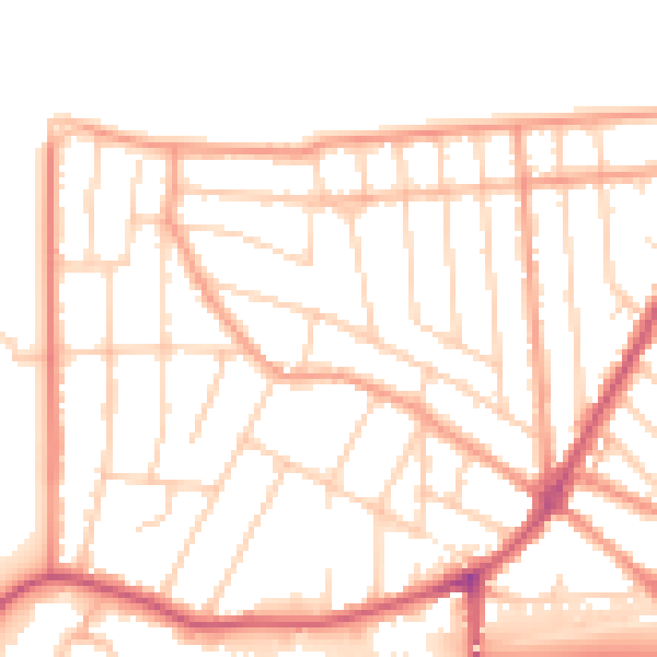 Daytime road noise heatmap for CT6 8HP
