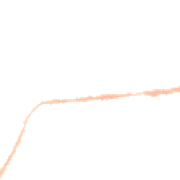 Night-time road noise heatmap for CT6 8PD