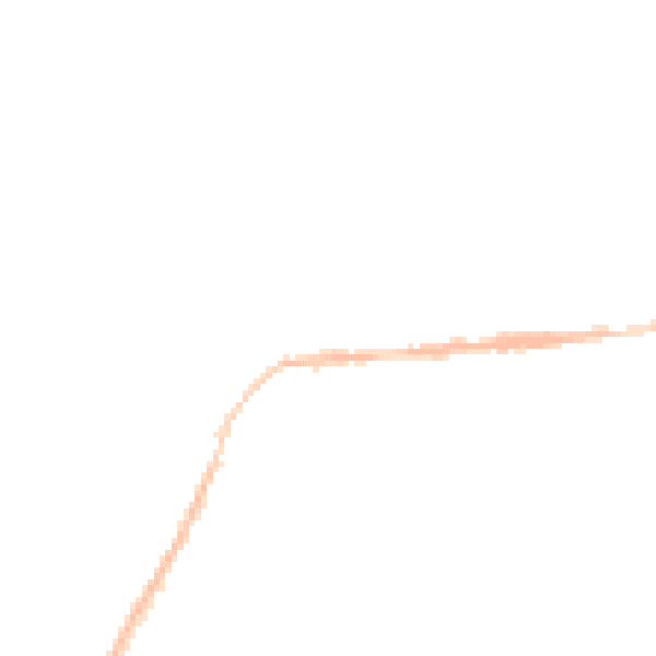 Night-time road noise heatmap for CT6 8RH