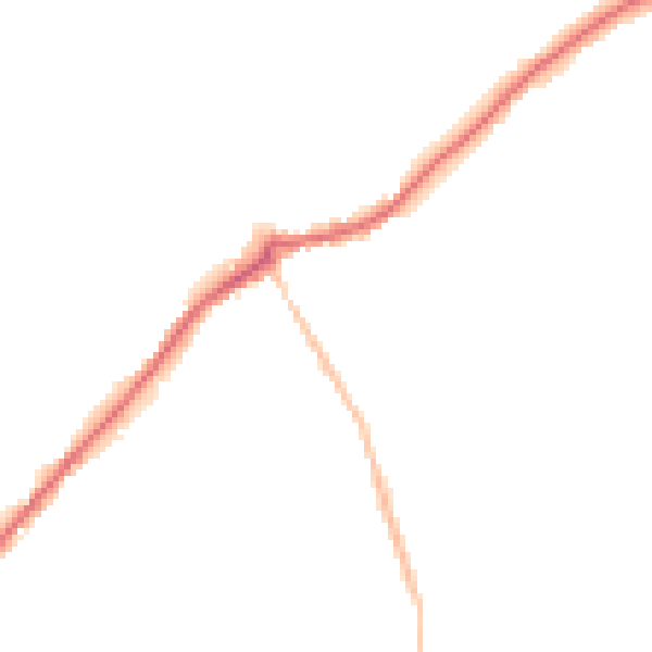 Night-time road noise heatmap for CT7 0AN