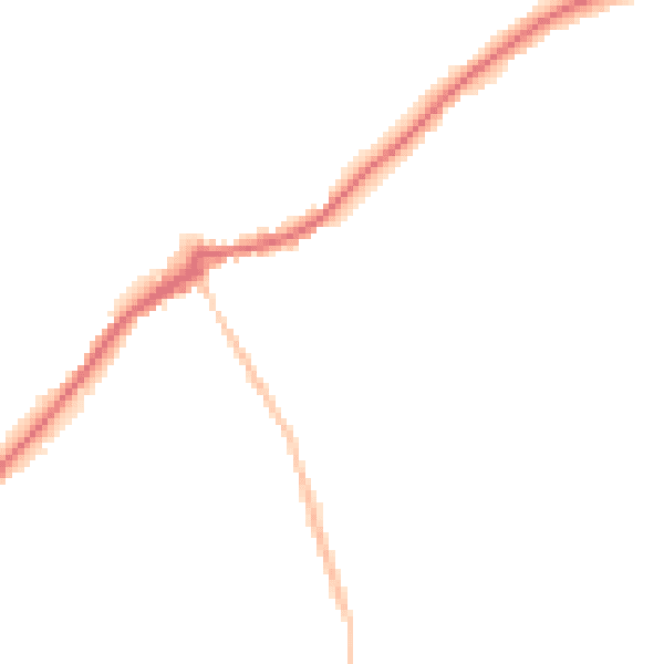 Night-time road noise heatmap for CT7 0AQ
