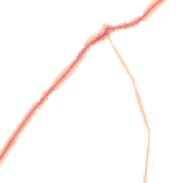 Night-time road noise heatmap for CT7 0BS