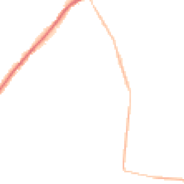 Night-time road noise heatmap for CT7 0DL