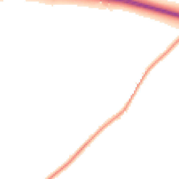 Night-time road noise heatmap for CT7 0DS