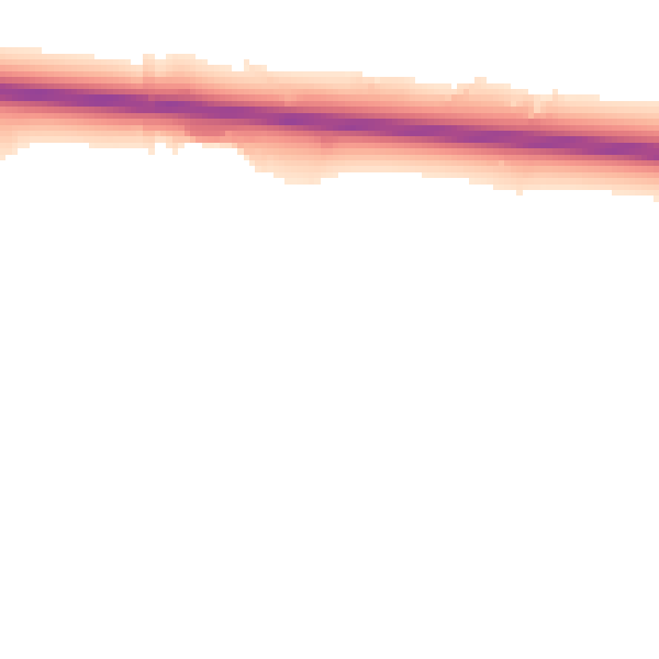 Night-time road noise heatmap for CT7 0NH