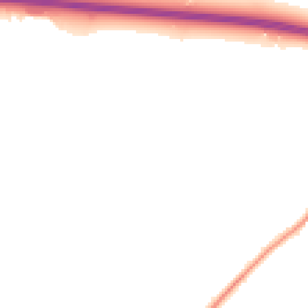 Night-time road noise heatmap for CT7 0NR