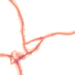Night-time road noise heatmap for CV10 0AB