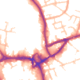 Daytime road noise heatmap for CV10 0AG