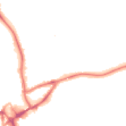 Night-time road noise heatmap for CV10 0AQ