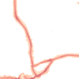 Night-time road noise heatmap for CV10 0BA