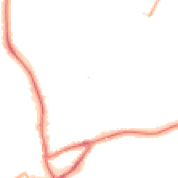 Night-time road noise heatmap for CV10 0DB